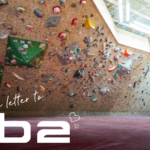 bouldering wall, a love letter to b2